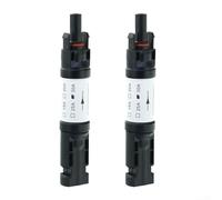 Connettore a diodi fotovoltaici con corrente diretta max 30A e tensione inversa 1000V, costruito per sistemi a pannelli solari con protezione impermeabile e antipolvere IP67