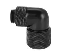 Connettore a gomito per sistema di raffreddamento a liquido per PC, raccordo a gomito G1/4 a 90 gradi con design ad angolo retto di 90, raccordo a