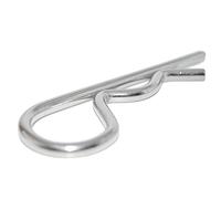 Connettore a molla 4 mm x 78 mm, 2 pezzi, semplice esecuzione in acciaio inox per un foro Ø 4,5 mm, A4 NIRO, Nirosta