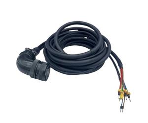 Connettore a morsettiera a vite, Encoder servomotore e cavo di alimentazione serie R88A-CAGD con connettori dorati in PVC freno 2-10 m(10.00m,R88A-CAGD0XXBR)
