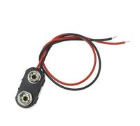 Connettore a scatto for batteria da 9 V, clip, supporto for cavi, 10 pezzi