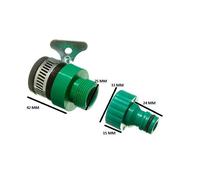 Connettore A Scatto Per Tubo A Rubinetto E Presa Jubilei Confezione Da 3