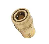 Connettore a sgancio rapido M22 a 1/4" maschio adattatore idropulitrice accoppiamento ottone sgancio rapido