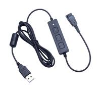 Connettore a sgancio rapido per cuffie Voip Softphone per Jabra per