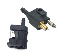 Connettore a sgancio rapido per linea del carburante, 6 mm, accoppiatore per tubo del carburante, raccordo terminale per etichette adesive per motore, per scrivere su grandi dimensioni