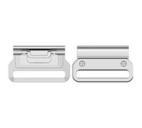 braccialetto INF Connettore a sgancio rapido per orologio Garmin da 26 mm, argento (con Argento,