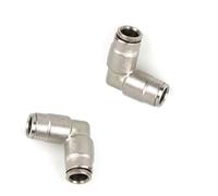 Connettore a slittatura interfaccia da 3/8 "da 3/8" a alta pressione Connettore a golvetta a gomito per gli ugelli di nebbia del sedile del sistema di nezzle (connettore a 3 vie) Elbow 5 pezzi