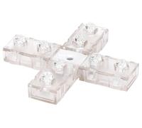 Connettore a striscia LED 8 mm - integrato, facilita il collegamento e l'espansione dei circuiti LED per illuminazione e decorazione.