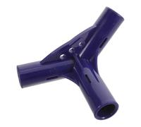 Connettore a T a Tre Vie in Plastica per Pali Tenda e Tettoia | Parte Sostitutiva Portatile, Struttura a Giunto Rapido, per Pergola D'uva e Progetti di Riparo