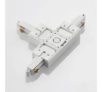 Connettore a T Lindby Linaro, bianco, sistema monofase LINDBY