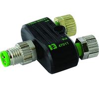 Connettore a T M8, 3 poli, 2 prese M8, 3 poli