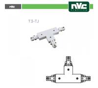 Connettore a T per Binario Monofase, Bianco - Illuminazione Interni