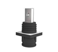 Connettore ad alta tensione for accumulo di energia single-core da 12mm 350A foro filettato M8 connettore impermeabile for batteria di accumulo di energia(350ABlack threaded socket)