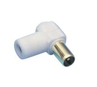 Connettore ad angolo da 9,5 mm maschio per TV, presentato in pratico blister. Ottimizza gli spazi e garantisce connessioni stabili e sicure. Ideale per i tuoi dispositivi di intrattenimento.