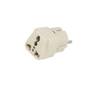 Connettore ADAPTER-GERMANY: adattatore 2P + PE 250VAC 10A variante: Uni-Schuk...