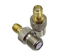 Connettore adattatore 2 pezzi IEC PAL DVB-T/F TV/MiniUHF/MCX a SMA/SMB/IEC/MCX/MMCX/RCA TV maschio e amp;Jack femmina RF coassiale(Type 5)