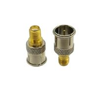 Connettore adattatore 2 pezzi IEC PAL DVB-T/F TV/MiniUHF/MCX a SMA/SMB/IEC/MCX/MMCX/RCA TV maschio e amp;Jack femmina RF coassiale(Type 3)