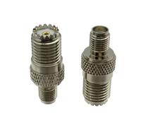 Connettore adattatore 2 pezzi IEC PAL DVB-T/F TV/MiniUHF/MCX a SMA/SMB/IEC/MCX/MMCX/RCA TV maschio e amp;Jack femmina RF coassiale(Type 19)