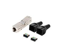 Connettore Adattatore 2x RJ45 Cat6 FTP Plug 8P8C Tool-Less Lanberg