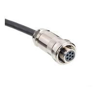 Connettore adattatore a 7 pin, per valvola proporzionale REXROTH MOOG PARKER C14G-A-S7, alloggiamento in metallo, IP67, impermeabile, cavo da 1 m