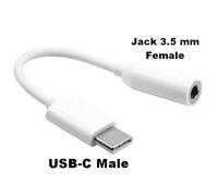 Connettore Adattatore Audio Jack 3,5mm In Usb-c Per Honor 500 Magic8 Lite Pro