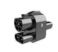 Connettore adattatore CCS2 a NACS for ricarica rapida modello Y/S/3 Adattatore CCS2 tipo 2 for caricabatterie EV 2(CCS2 to Tesla DC)