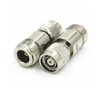 Connettore adattatore coassiale RF centrale da jack femmina N da 50 pezzi a RP-TNC maschio