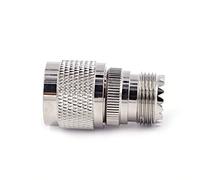 Connettore adattatore coassiale RF da 1pc tipo N maschio a UHF SO239 PL-259 femmina