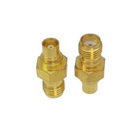 Connettore adattatore coassiale RF for jack femmina SMA da 2 pezzi a jack femmina MCX