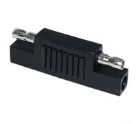 Connettore adattatore di inversione di polarità SAE da 12 V 24 V per celle solari e apparecchiature di alimentazione CC con 4 connettori di ingresso e uscita da 5 mm per la correzione della polarità
