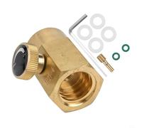 Connettore adattatore di ricambio per Soda Machine CGA320 a TR21 4 con materiale in rame, rondelle e strumento di installazione