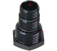 Connettore adattatore filtro olio automobilistico costruito in lega di alluminio con design a tripla filettatura per una tenuta affidabile e compatibilità con le principali marche di filtri (B)