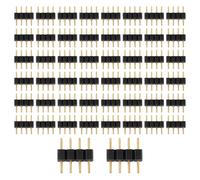 Connettore adattatore maschio a spina LED RGB 4 pin da 50Pcs per la striscia 3528 5050