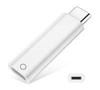 Connettore Adattatore per Apple Pencil 1st,Bluetooth Adattatore di ricarica da USB C maschio aLightning femmina Adattatore per iPad 10th,Adattatore da USB C a Pencil per Apple Pencil e iPad 10th
