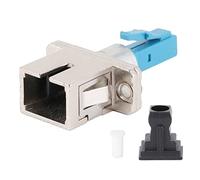 Connettore Adattatore per Fibra Ottica, LC Maschio a SC Femmina Accoppiatore Adattatore LC SC Monomodale per Connettore Adattatore per Fibra Maschio a Femmina per Reti Ottiche