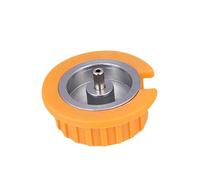 Connettore adattatore per serbatoio del gas per serbatoi di butano, convertitore in metallo per barbecue all'aperto, stufe da campeggio, picnic e griglie portatili (4,5 x 4,5 x 2,6 cm)