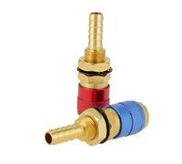 Connettore Adattatore Rapido Adattatore Gas Raffreddato Ad Acqua e 2 PZ Per Torcia TIG 8mm (due colori)