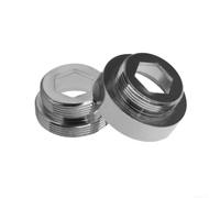 Connettore aeratore per rubinetto da cucina in ottone con filettatura esterna per un ridotto utilizzo dell'acqua, compatibile con le comuni dimensioni della filettatura del rubinetto (filettatura