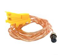 Connettore aeronautico in rame per saldatura a contatto, interruttore di linea per applicazioni di saldatura ad argon, opzioni di lunghezza da 2 a 20 metri, design (15 m)