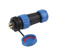 Connettore aeronautico SP21 con protezione IP68 per applicazioni critiche in turbine eoliche offshore, macchinari minerari e sottostazioni elettriche (5 pin)