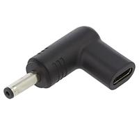 Connettore AK-ND-C15 DC 4,0/1,35, USB C-Femmina: adattatore nero AKYGA