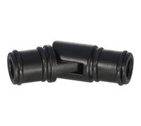 Connettore angolare regolabile per bastone tenda nero Ø 2 cm Nero