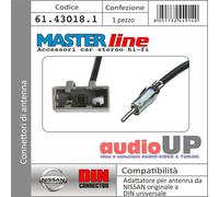 CONNETTORE ANTENNA DA ORIGINALE A CONNETTORE DIN UNIVERALE PER NISSAN PATHFINDER