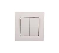 Connettore Asfora scala doppia crema con telaio EPH0600123