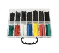 Connettore Assortimento Di Tubo Termorestringente Colorato 250 Pezzi 37198