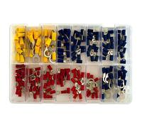 Connettore Assortiti Anelli E Terminali A Forcella Scatola - 200pz 31854