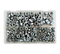 Connettore Assortito Di Dadi In Acciaio Piani Scatola 370pc 31860