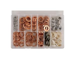 Connettore Assortito Guarnizioni Sump Plug Scatola 250pc 31869