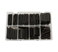 Connettore Assortito Nero Termorestringente, Lunghezze 50mm 350pc 31893