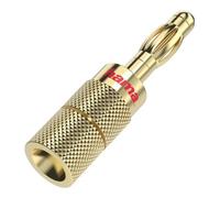 Jack di collegamento cavo Banana Oro Hama 7205201